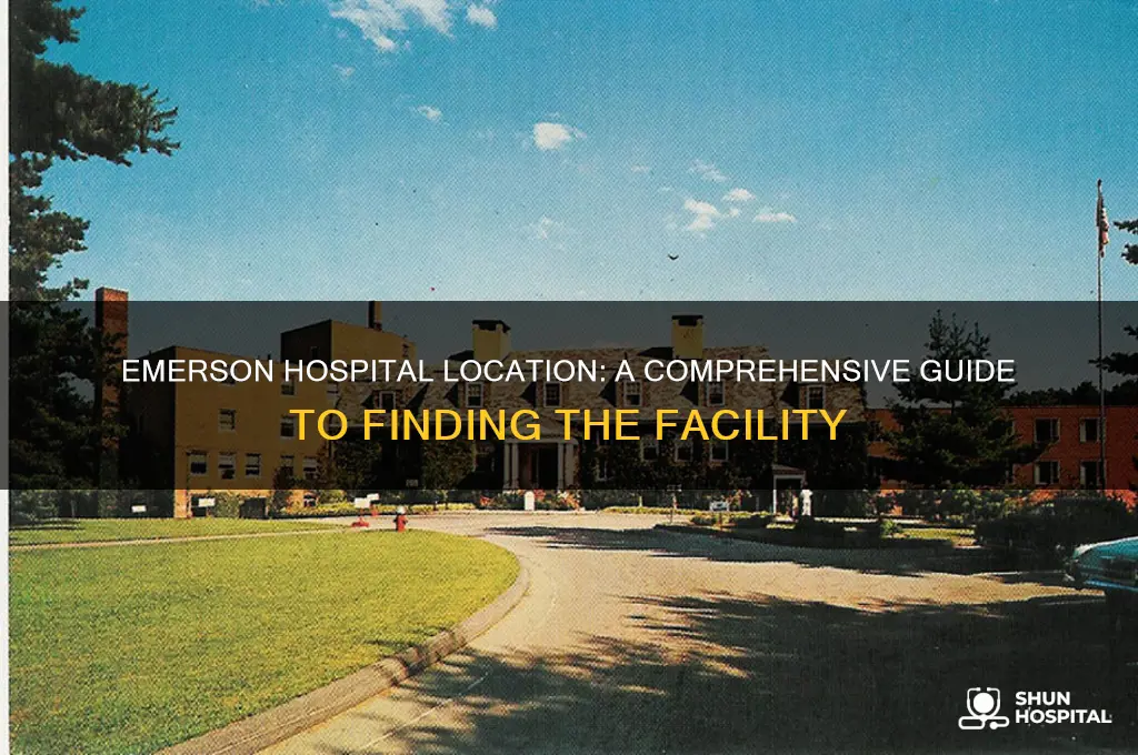 where is emerson hospital