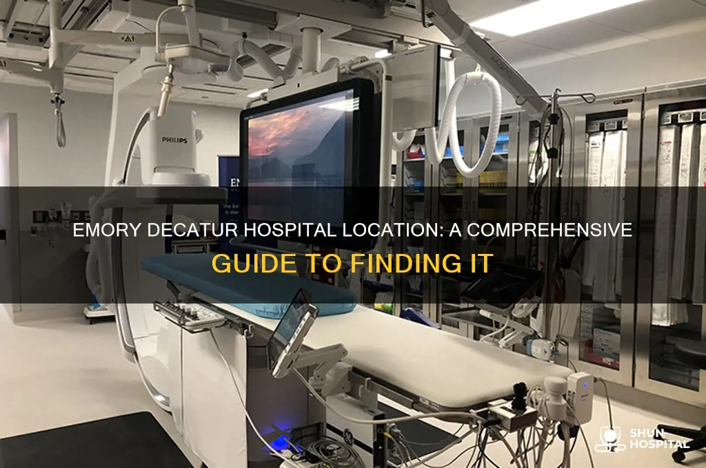 where is emory decatur hospital