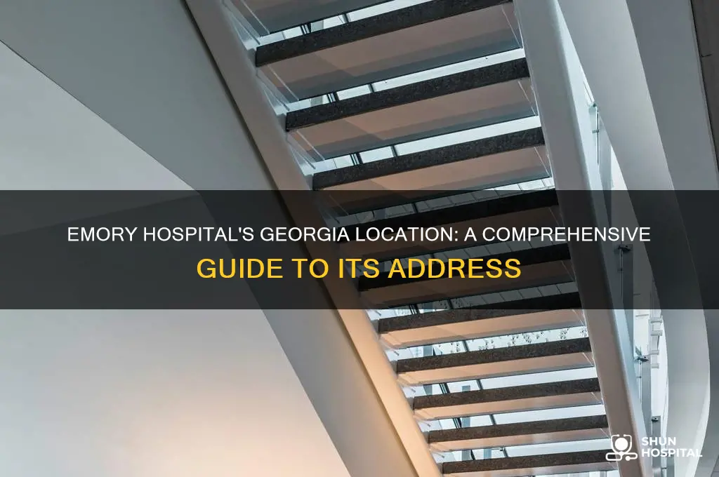 where is emory hospital located in georgia