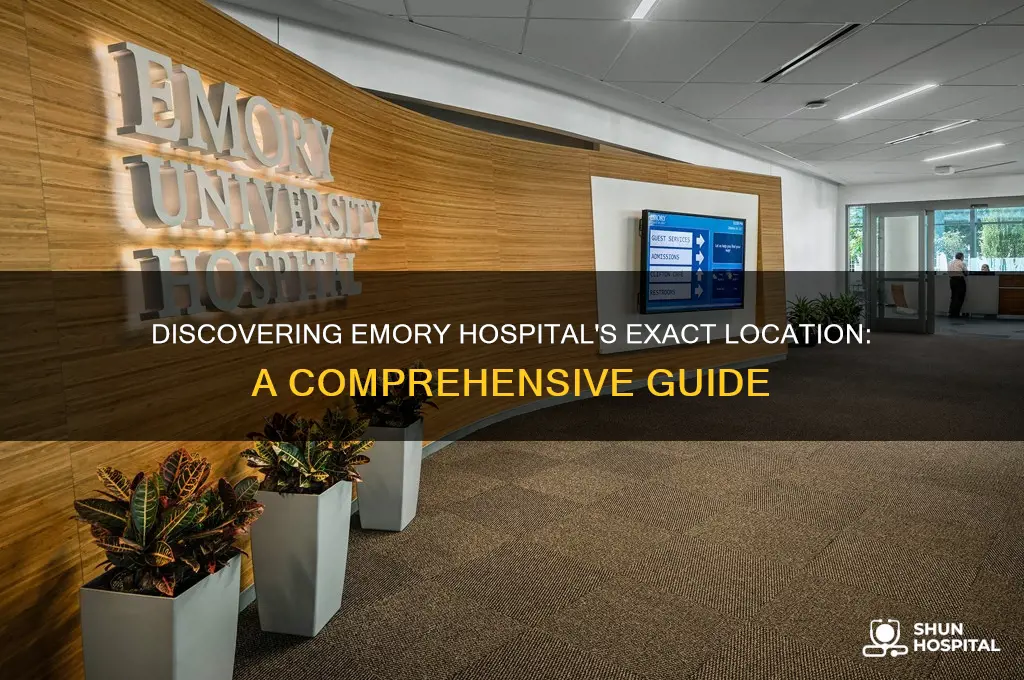 where is emory hospital located