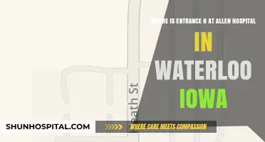 Finding Entrance 8 at Allen Hospital in Waterloo, Iowa: A Guide
