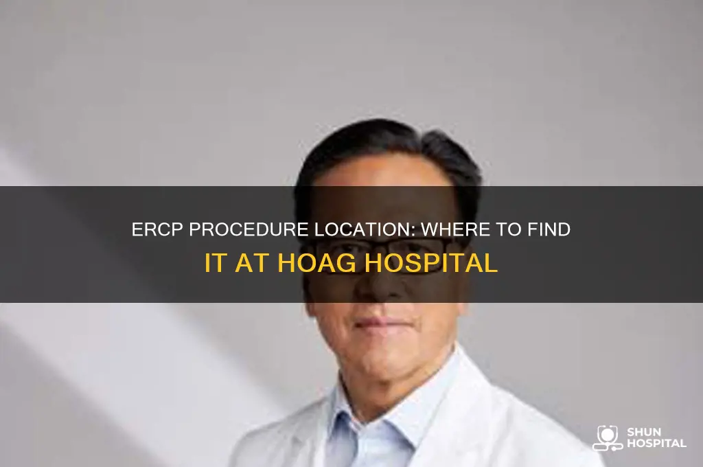 where is ercp at hoag hospital performed