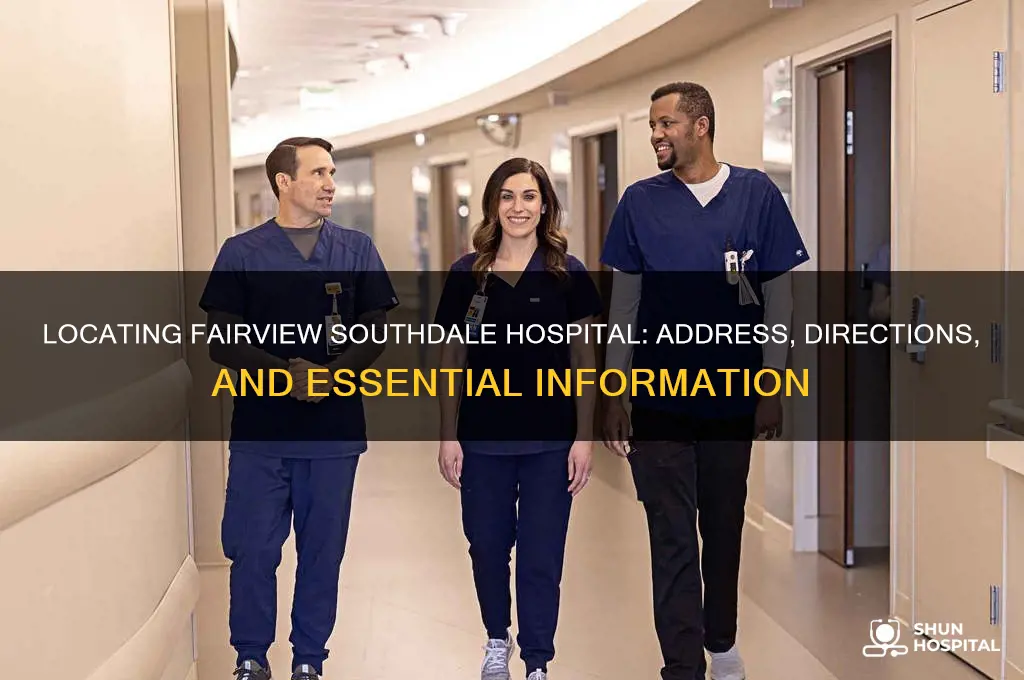 where is fairview southdale hospital