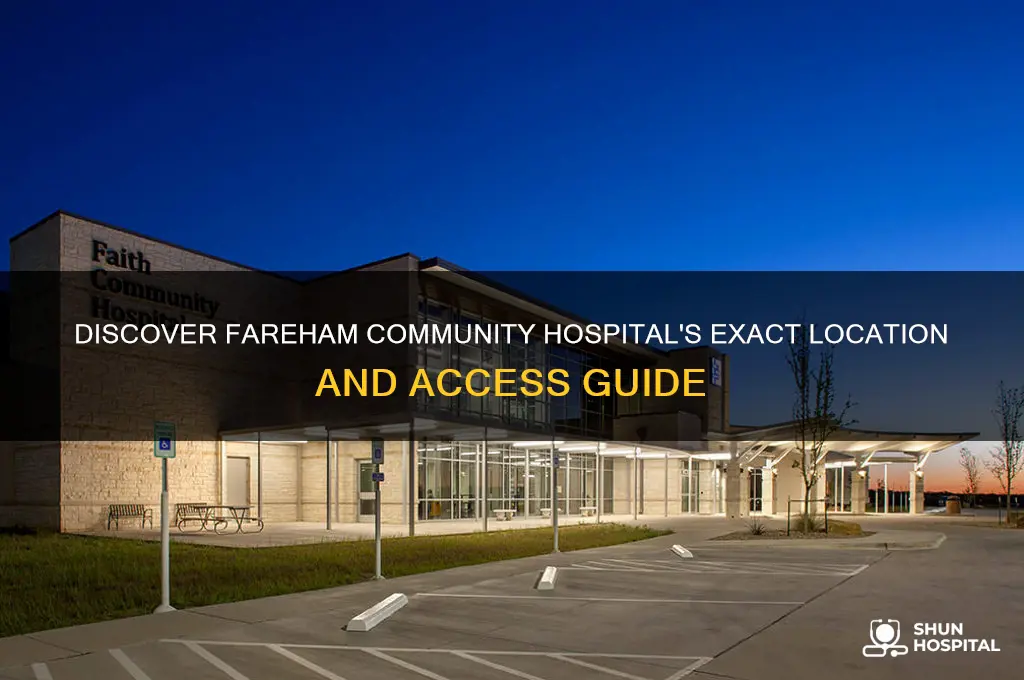 where is fareham community hospital