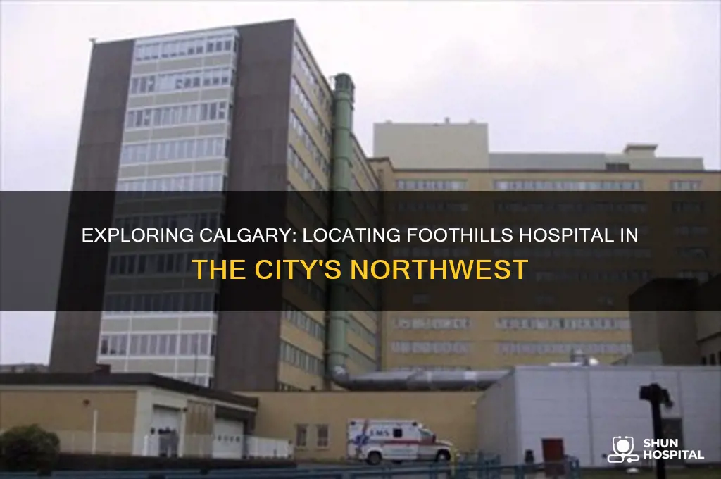 where is foothills hospital