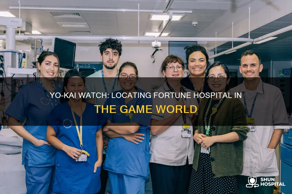 where is fortune hospital yo kai watch