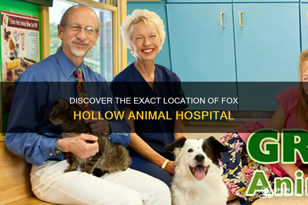 where is fox hollow animal hospital located