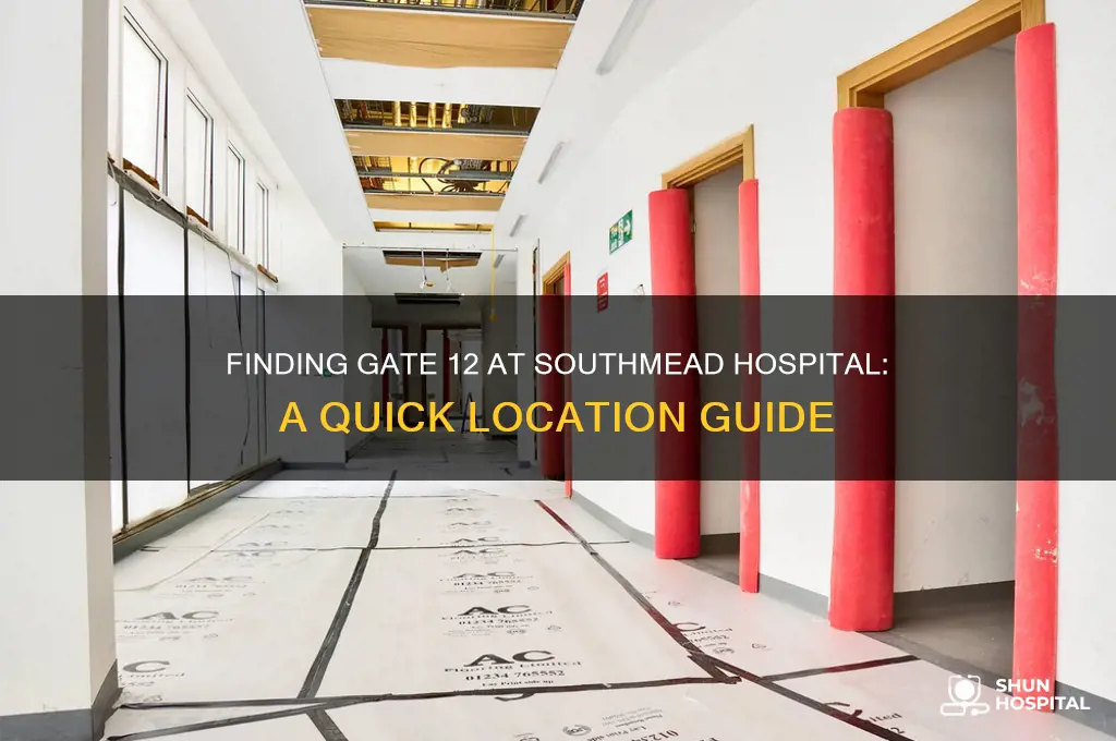where is gate 12 at southmead hospital