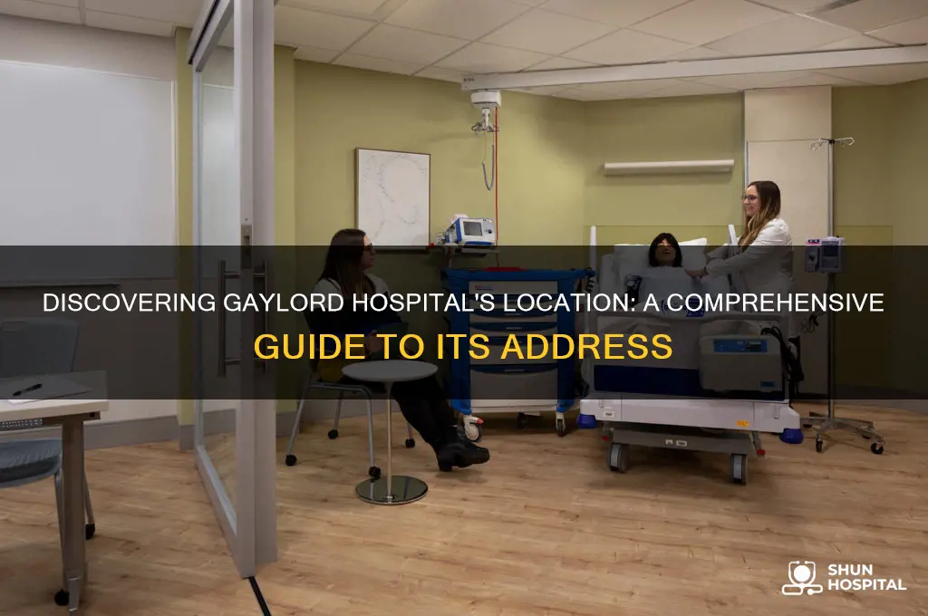 where is gaylord hospital
