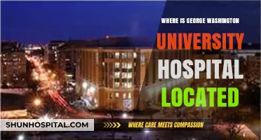 Discovering George Washington University Hospital's Exact Location in Washington, DC