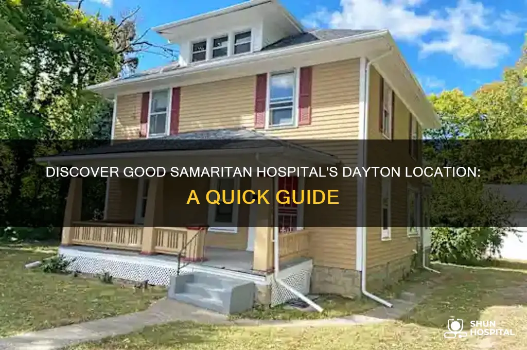 where is good samaritan hospital in dayton
