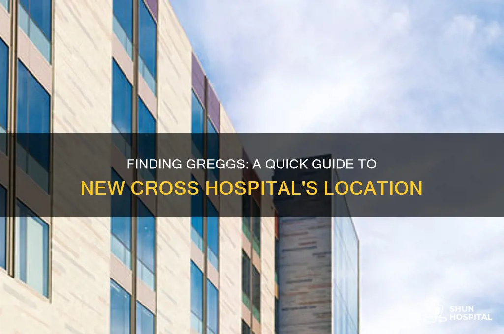 where is greggs in new cross hospital