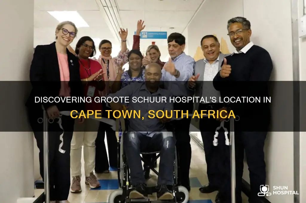 where is groote schuur hospital