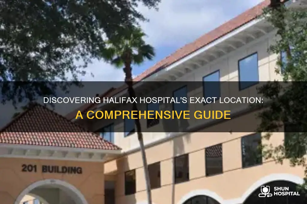 where is halifax hospital