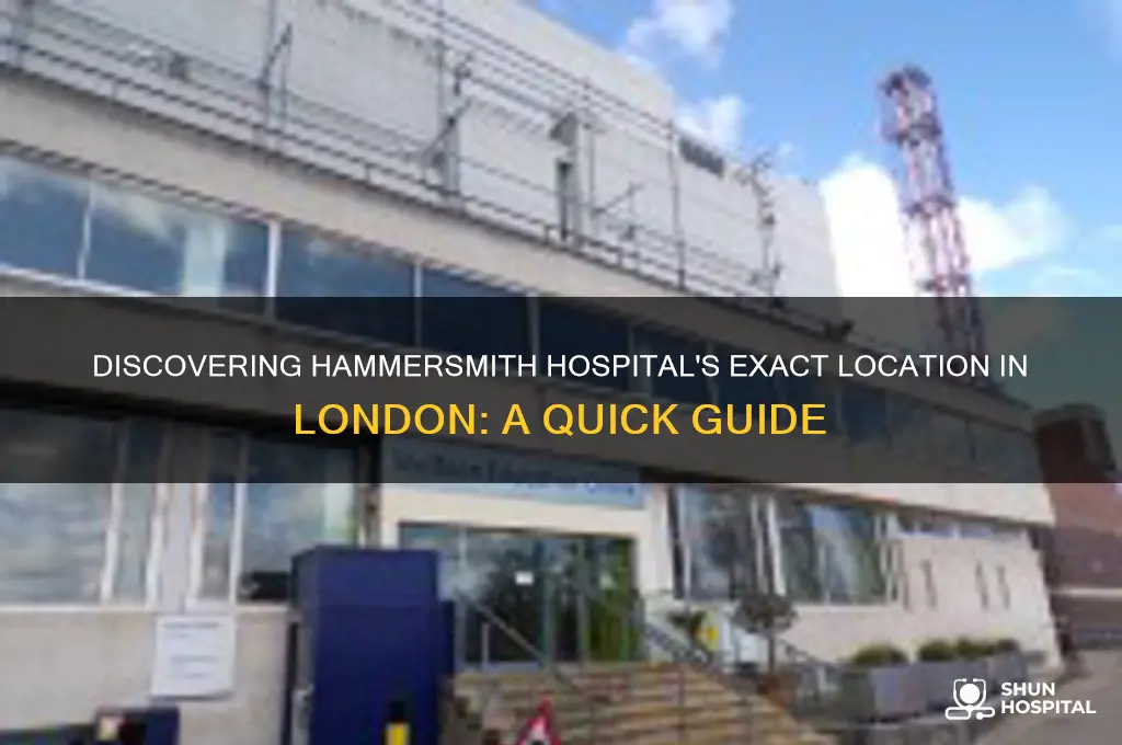 where is hammersmith hospital