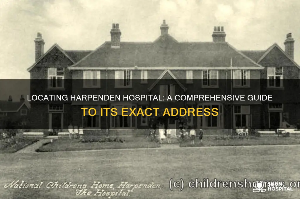 where is harpenden hospital