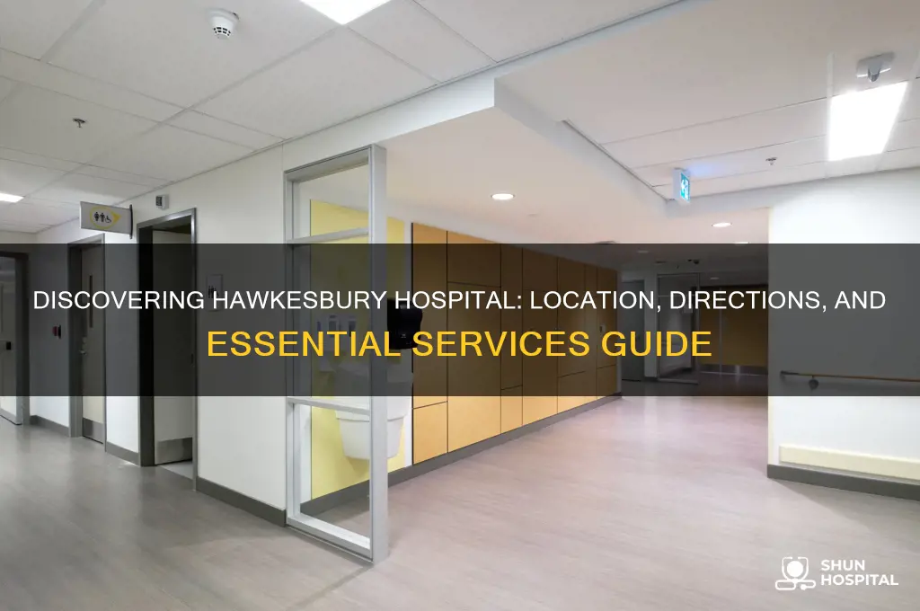 where is hawkesbury hospital