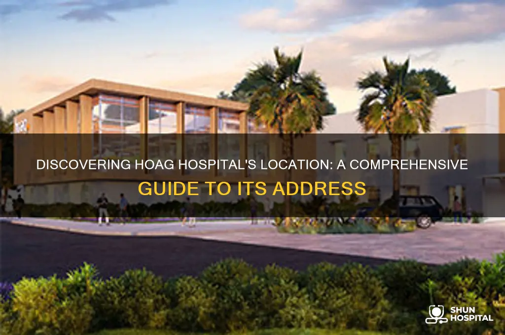 where is hoag hospital