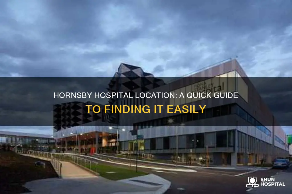 where is hornsby hospital