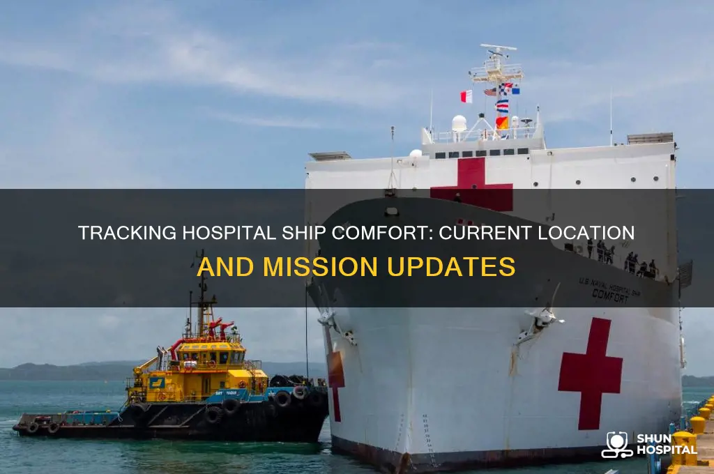 where is hospital ship comfort