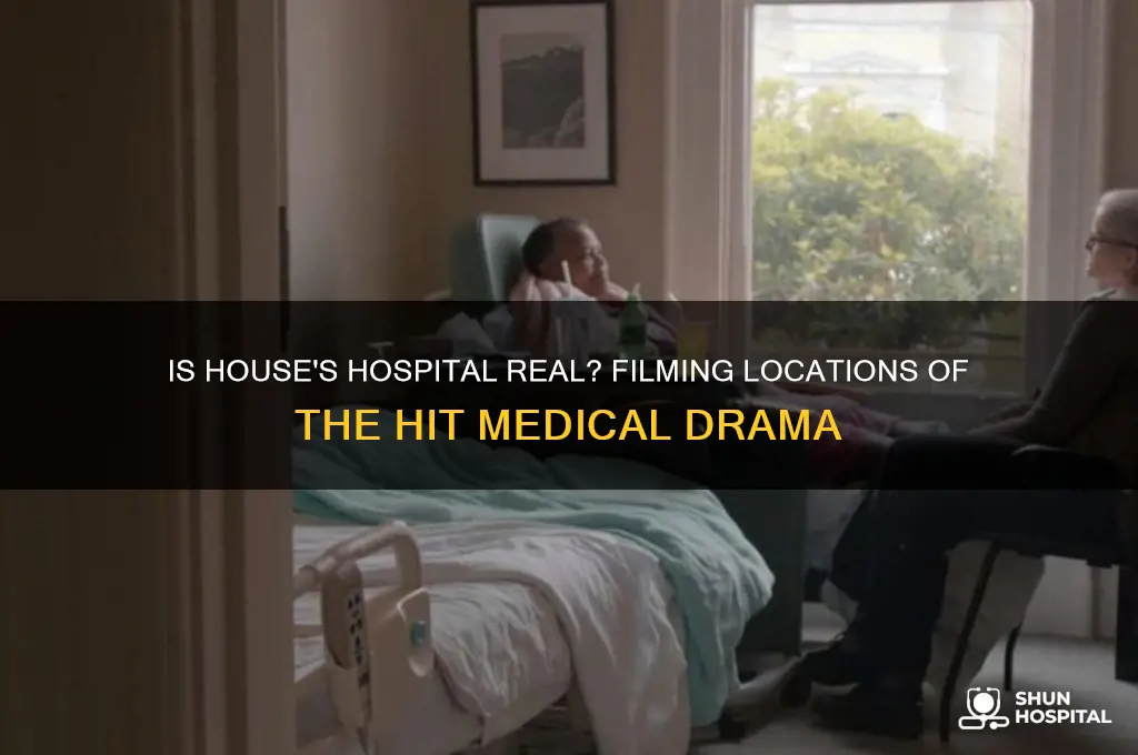 where is house filmed a real hospital