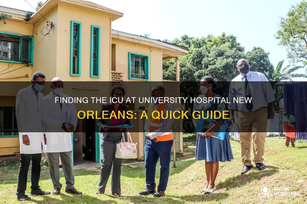 where is icu at university hospital new orleans la