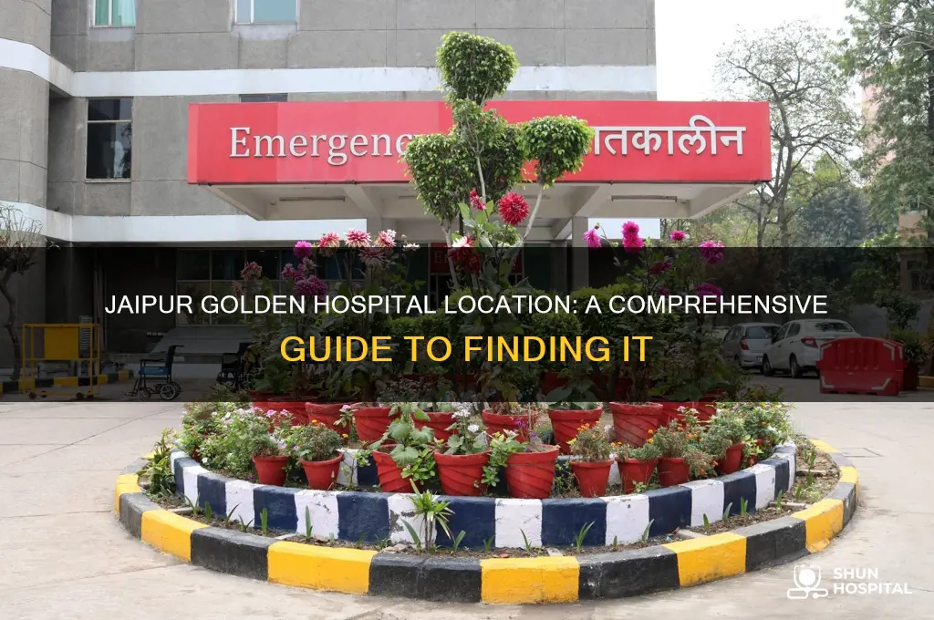 where is jaipur golden hospital