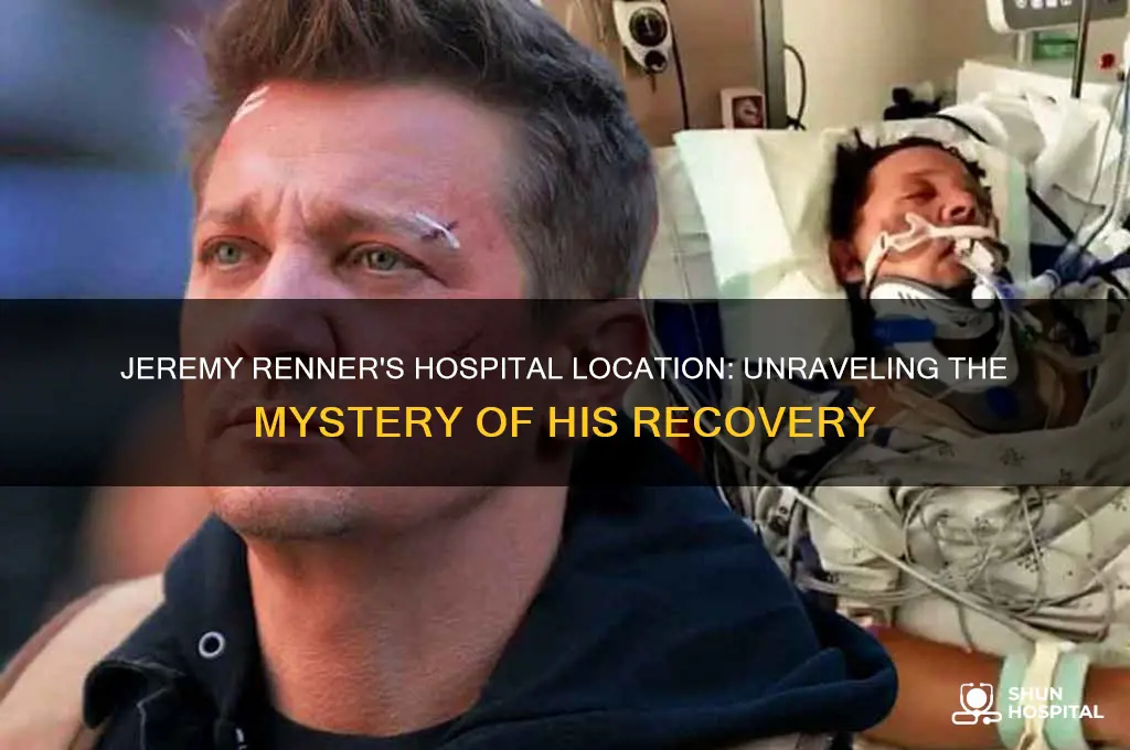 where is jeremy renner hospital