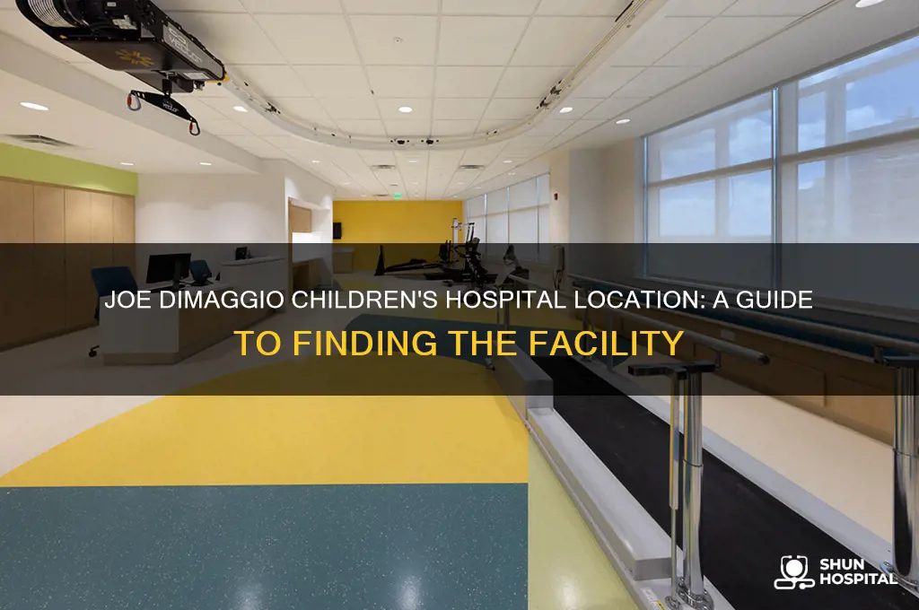 where is joe dimaggio hospital
