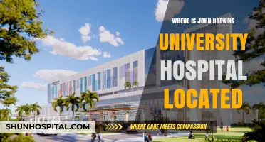 Discovering John Hopkins University Hospital's Exact Location in Baltimore
