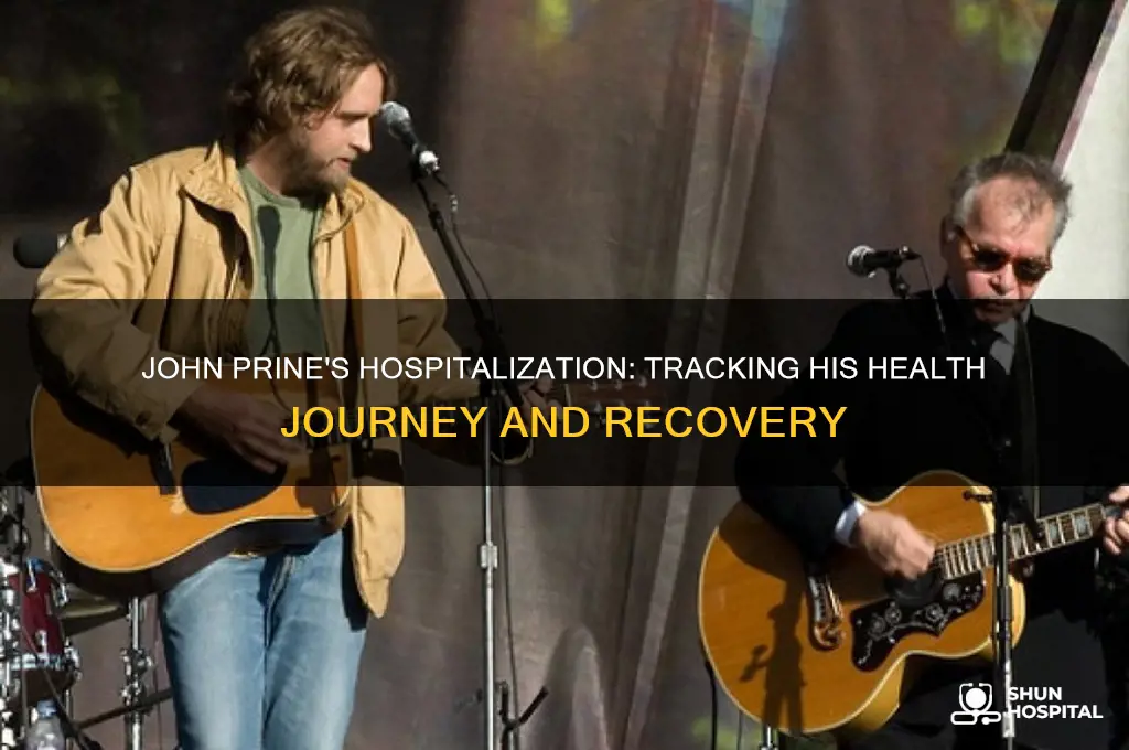 where is john prine in the hospital