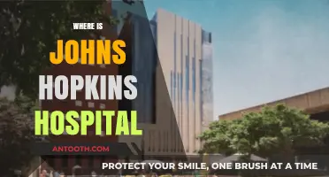 Discovering Johns Hopkins Hospital's Exact Location in Baltimore, Maryland