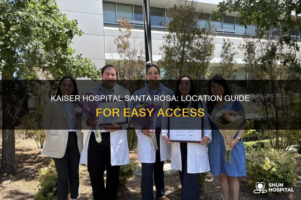 where is kaiser hospital in santa rosa