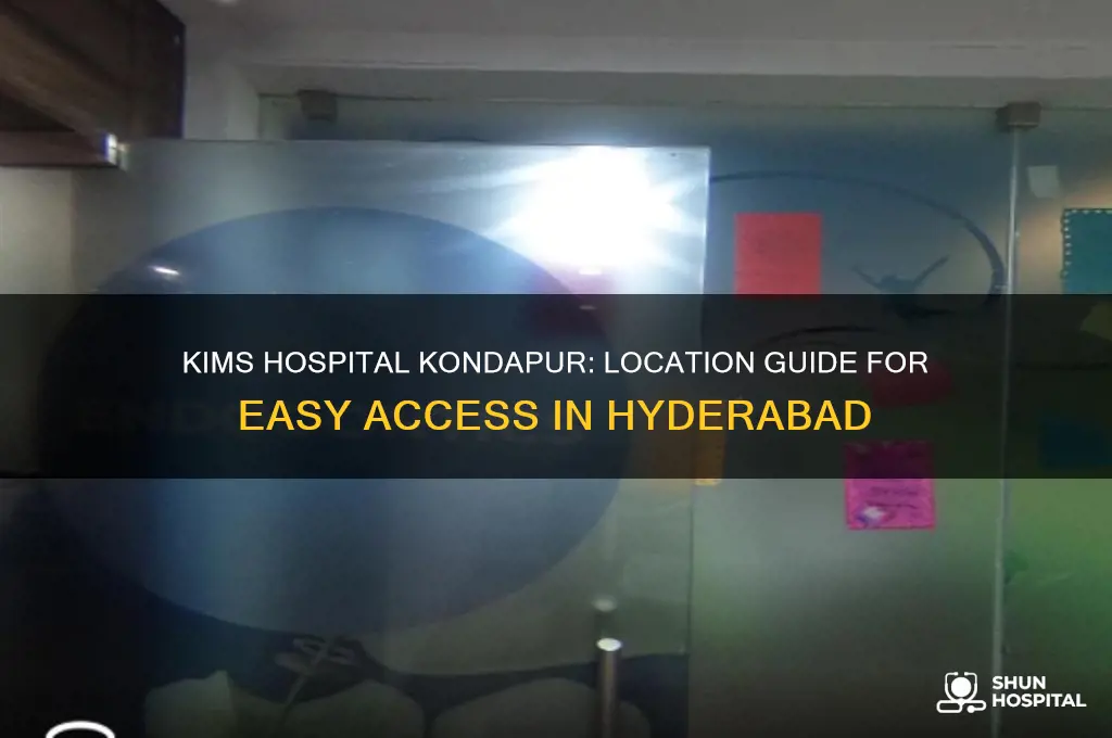 where is kims hospital kondapur