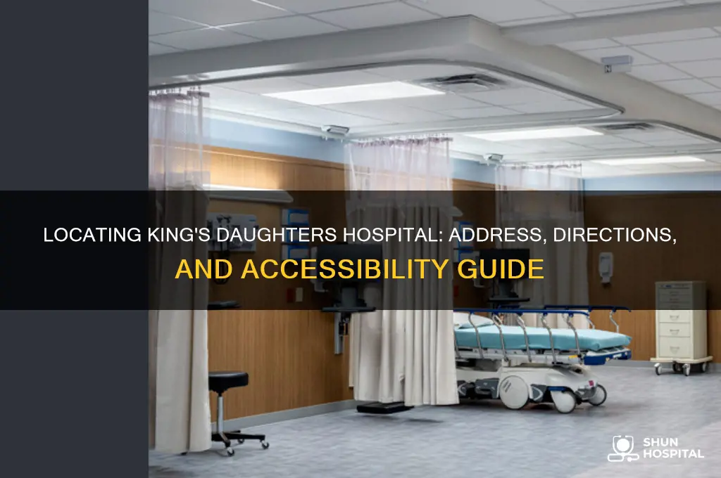 where is kings daughters hospital