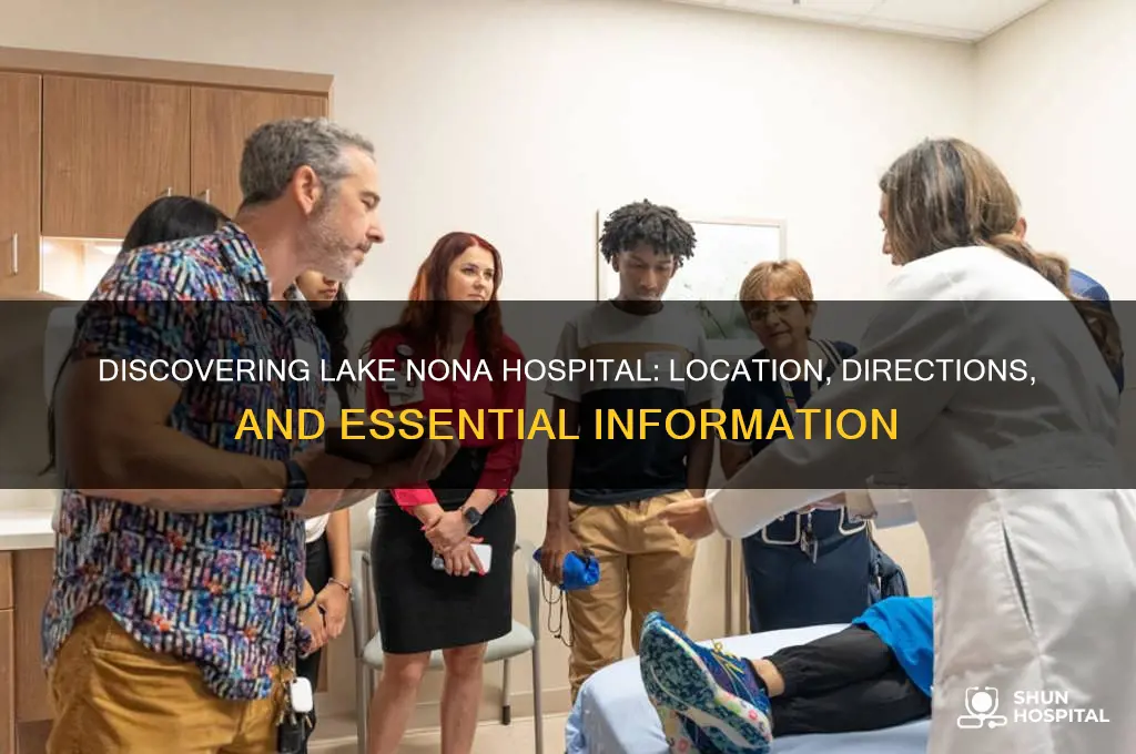 where is lake nona hospital