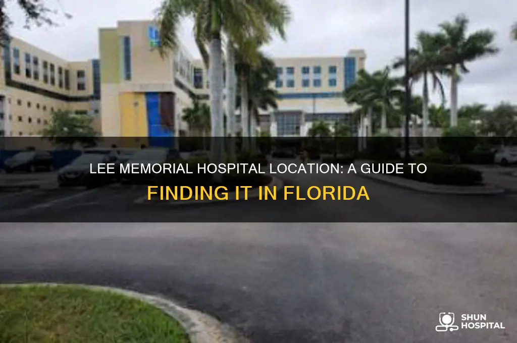 where is lee memorial hospital in fl