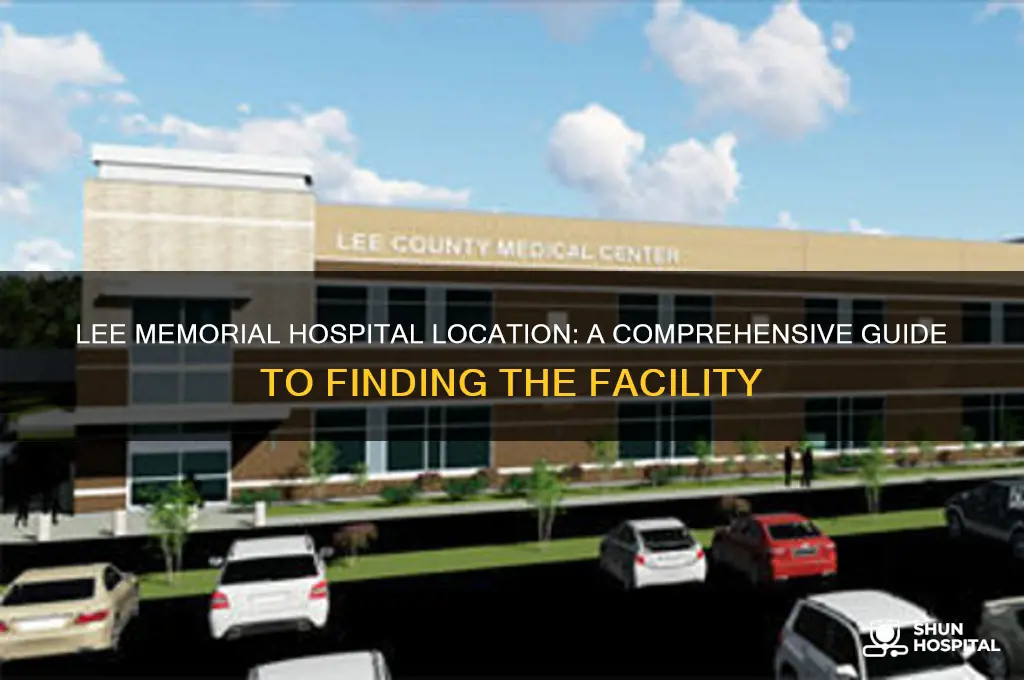 where is lee memorial hospital