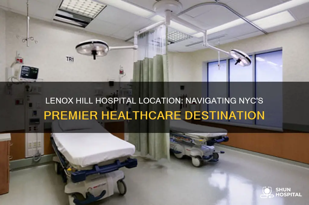 where is lenox hill hospital imn nyc
