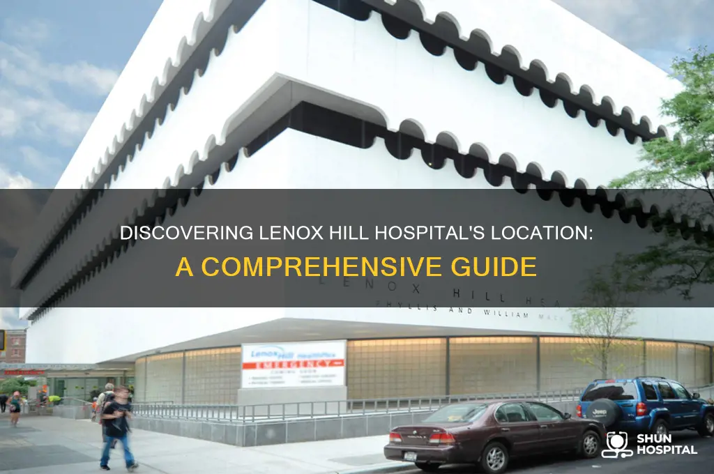where is lenox hill hospital