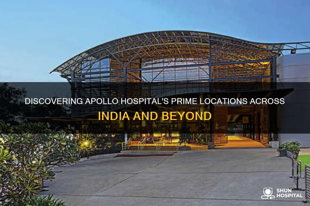 where is located apollo hospital