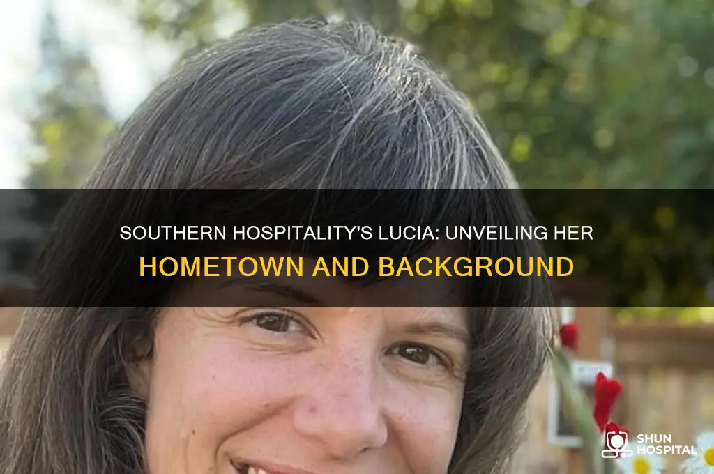 where is lucia from southern hospitality from