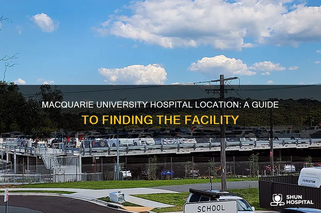 where is macquarie university hospital