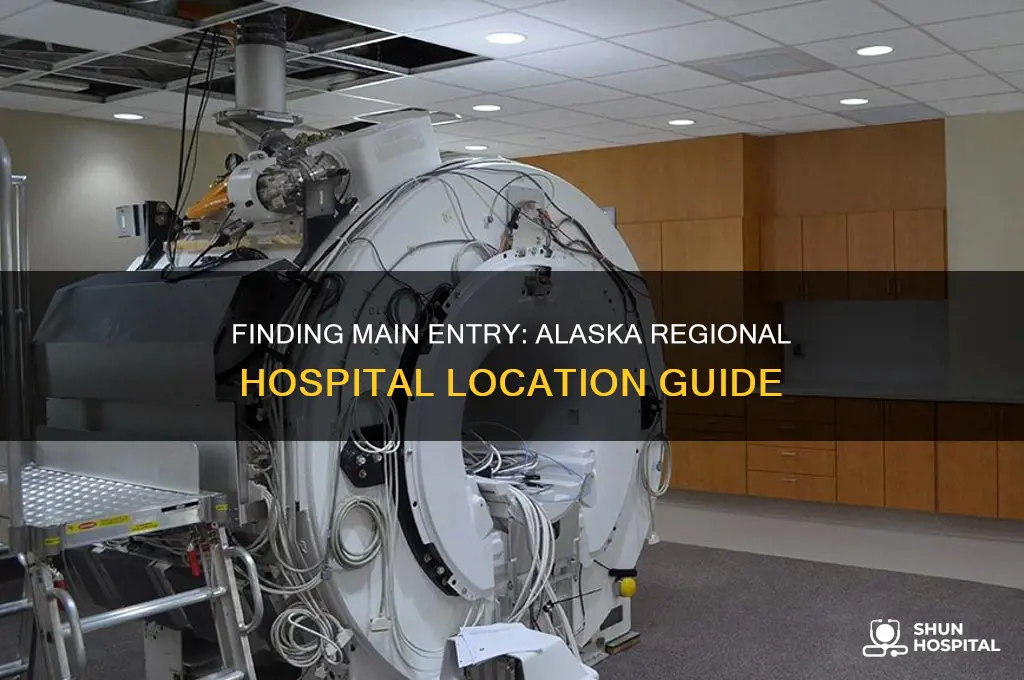 where is main entry alaska regional hospital