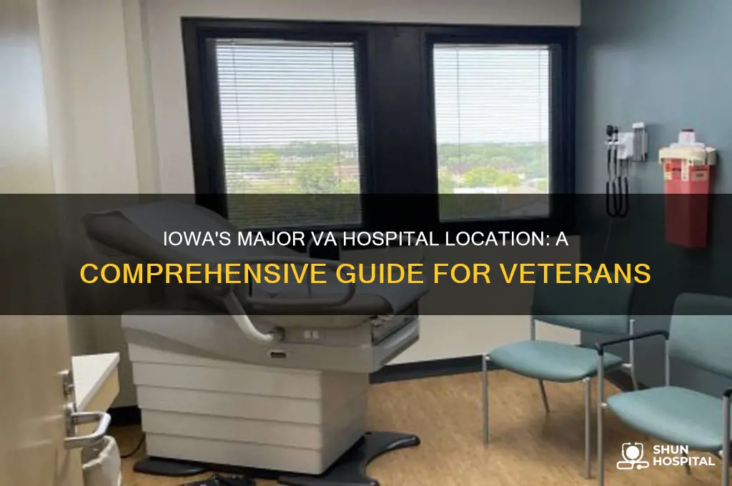 where is major va hospital in iowa