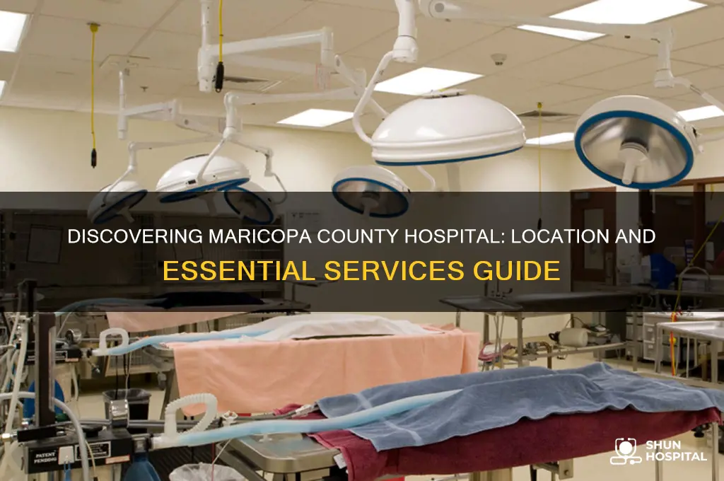 where is maricopa county hospital
