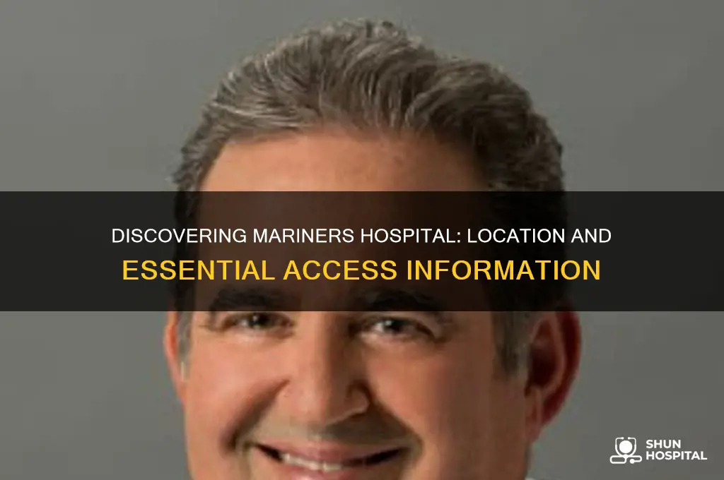where is mariners hospital