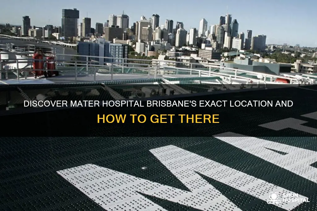 where is mater hospital brisbane