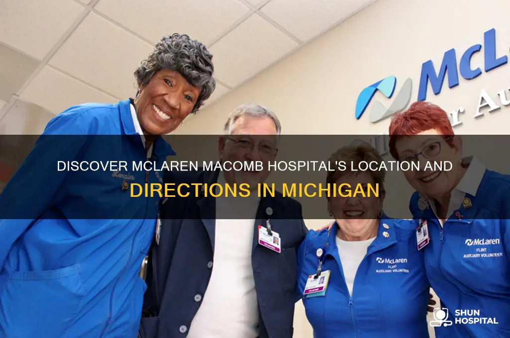where is mclaren macomb hospital