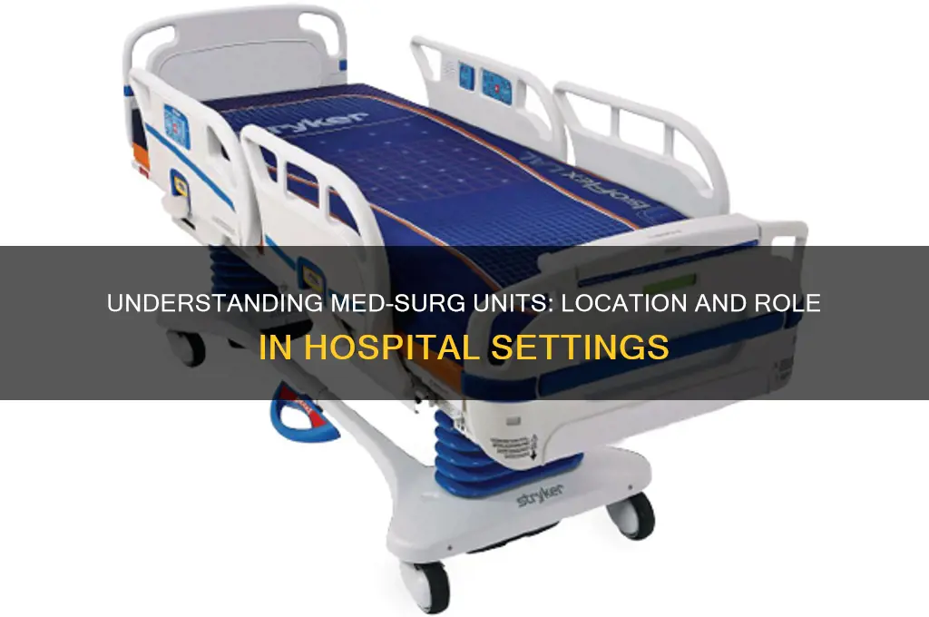 where is med surg in a hospital